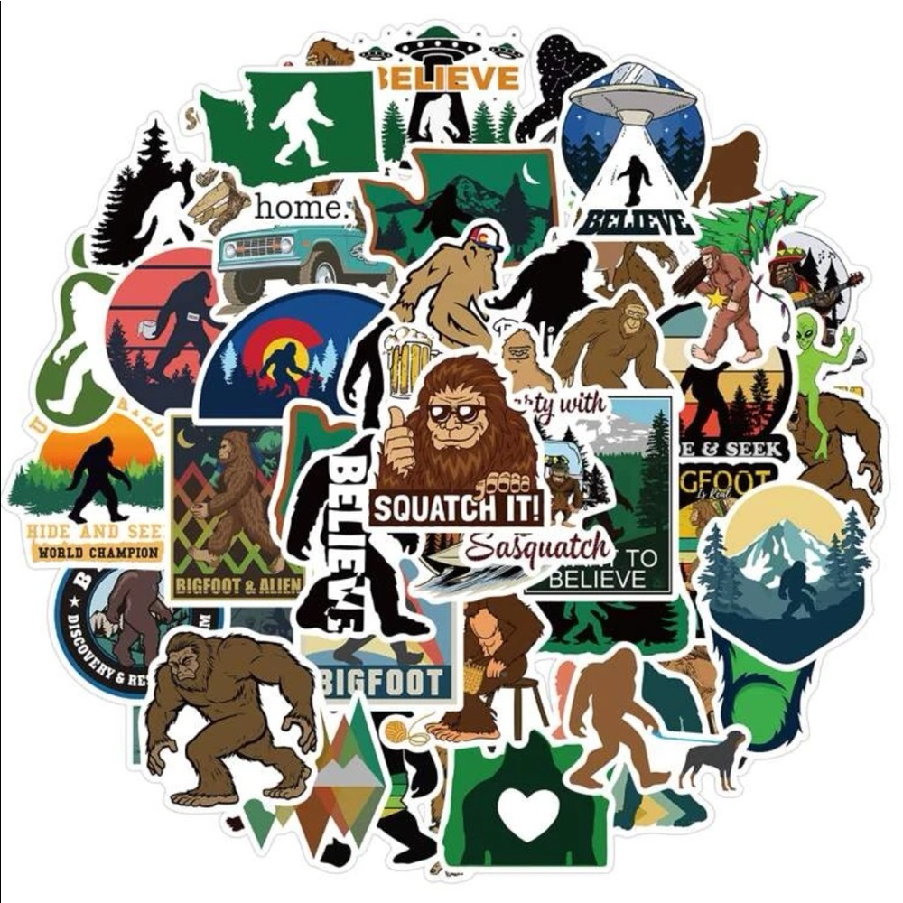 Bigfoot Stickers